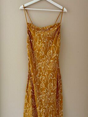 Dazey LA Nudes Print Dress